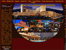 Tablet Screenshot of aiwdconvention.com